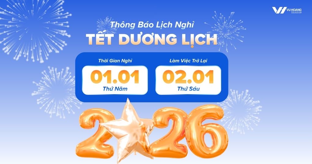 Thông Báo Nghỉ Tết Dương Lịch 2026