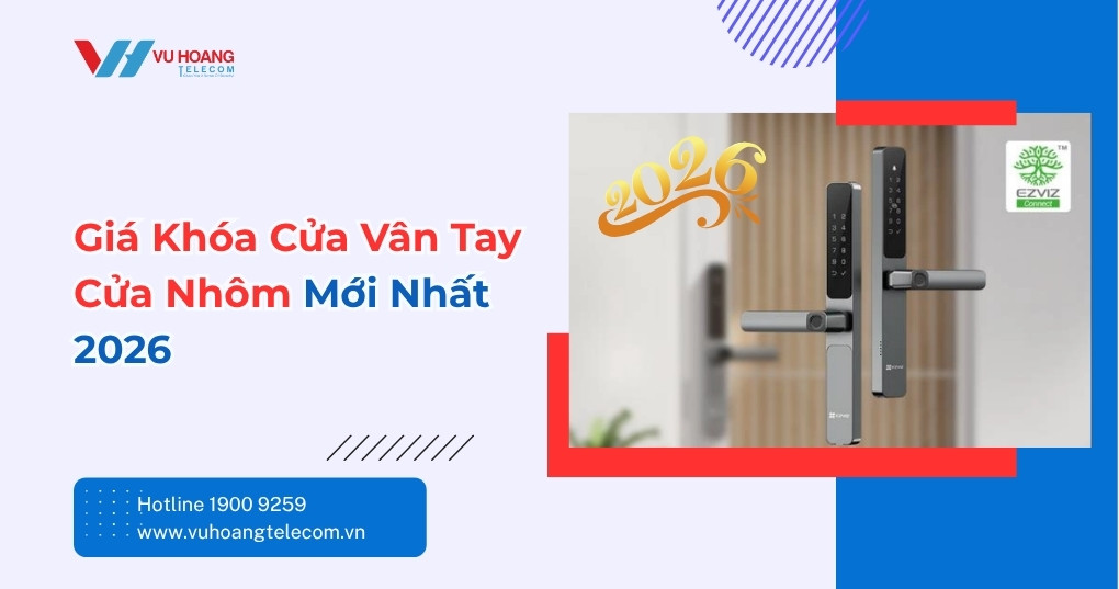 Giá Khóa Cửa Vân Tay Cửa Nhôm Mới Nhất 2026
