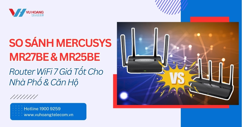 WiFi 7 Mercusys MR27BE MR25BE